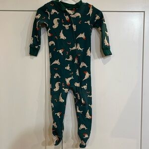 Amazon essentials seal & candycane footies.